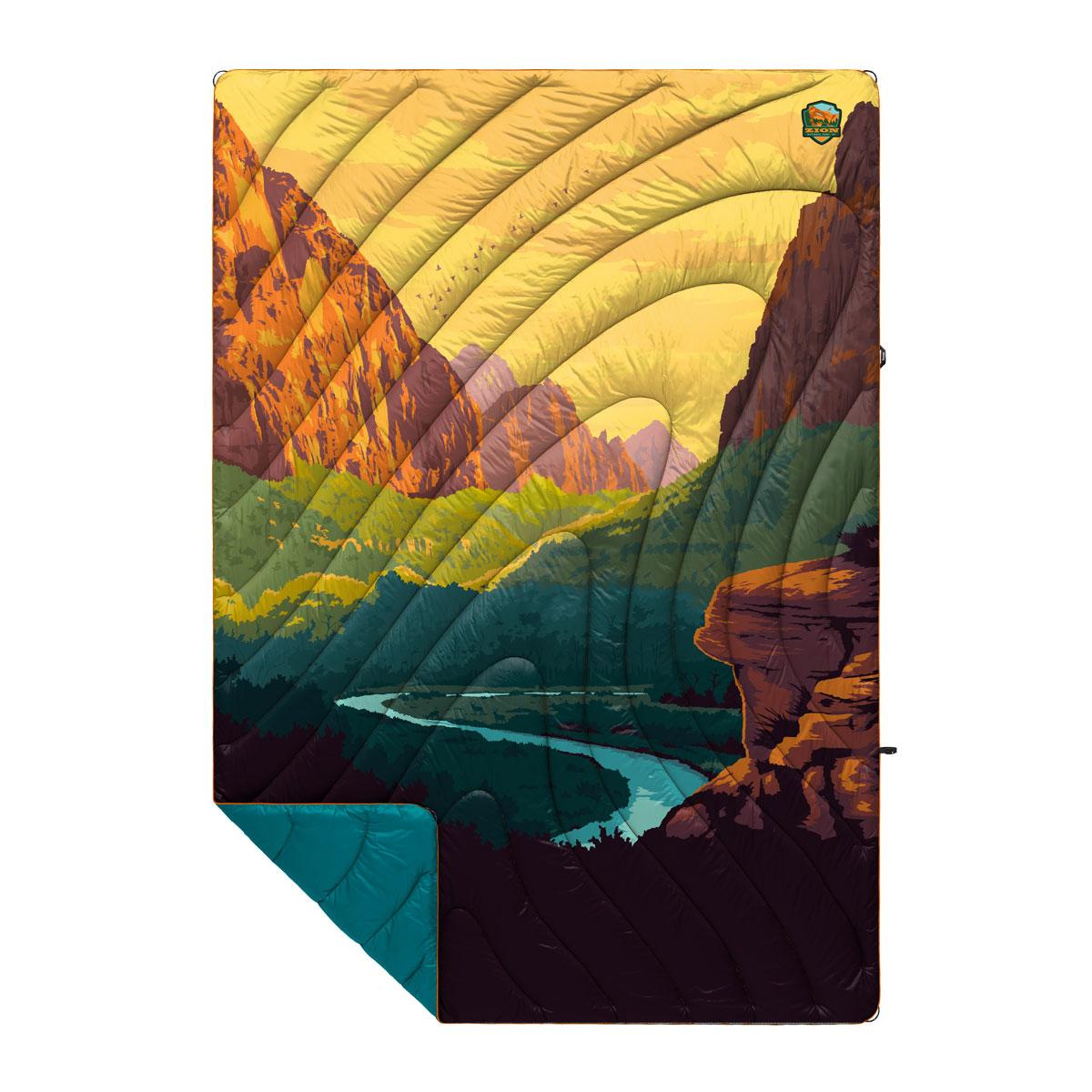 Rumpl Original Puffy Blanket in Zion